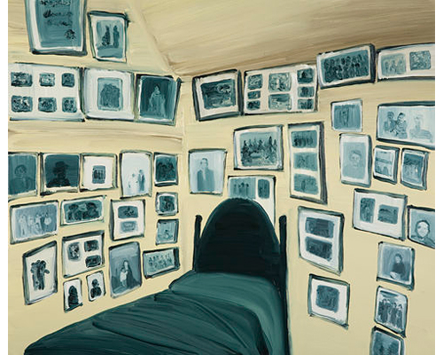 Interior, oil on wood, 60 x 50 cm, 2007